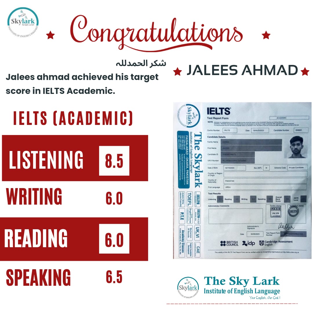 Result card 6